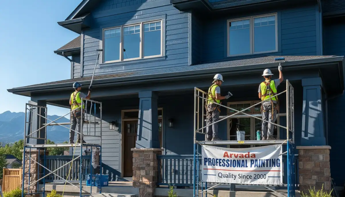 Aurora, CO painting contractors delivering professional interior and exterior house painting services