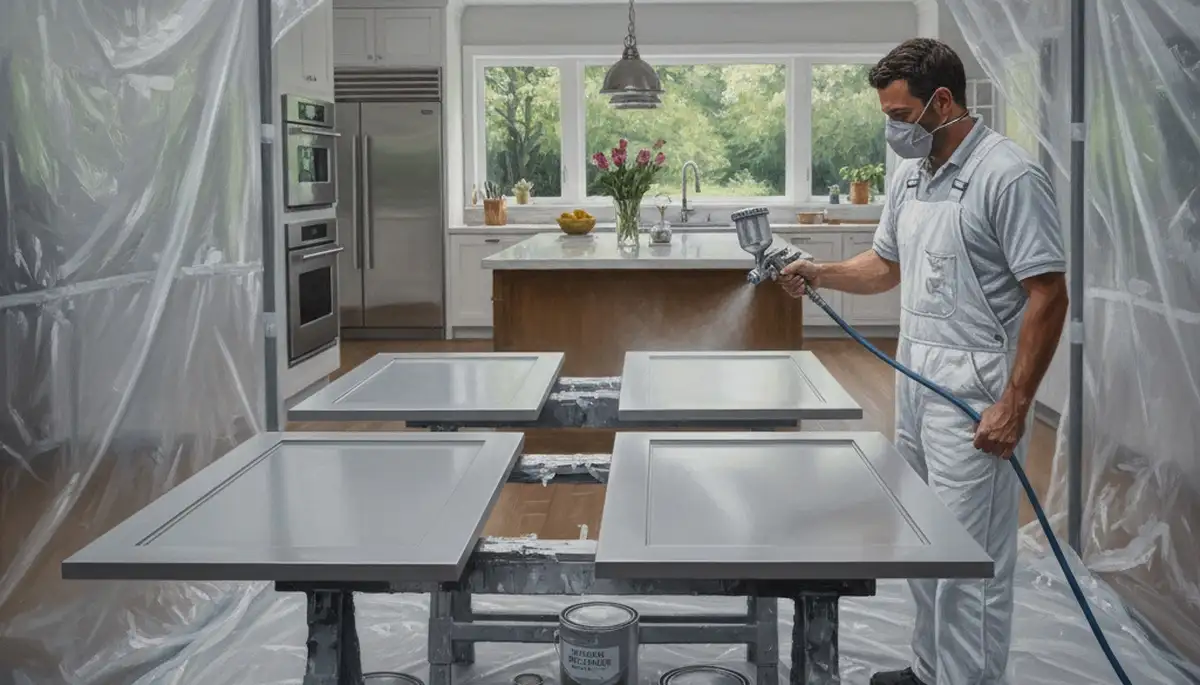 Cabinet painting service in Aurora, CO for durable, professional kitchen finishes