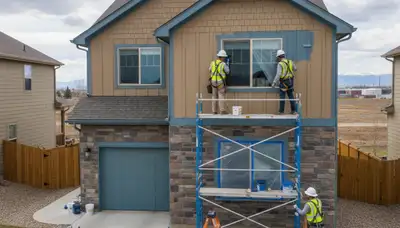 Professional painters providing interior and exterior painting services in Aurora, CO
