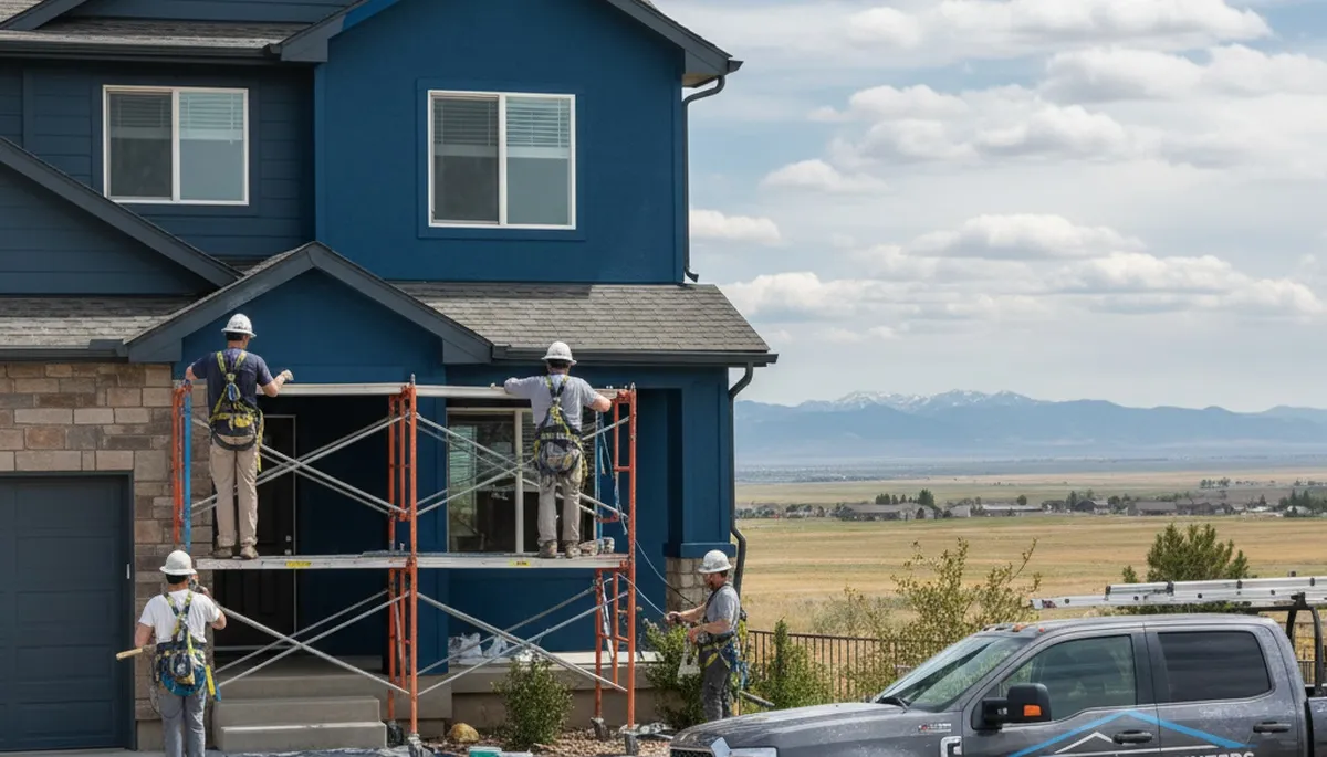 Aurora, CO painting contractor providing professional interior and exterior painting services