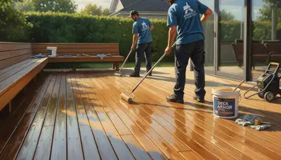 Aurora, CO deck sealing service protecting wood decks from sun, snow, and weather damage