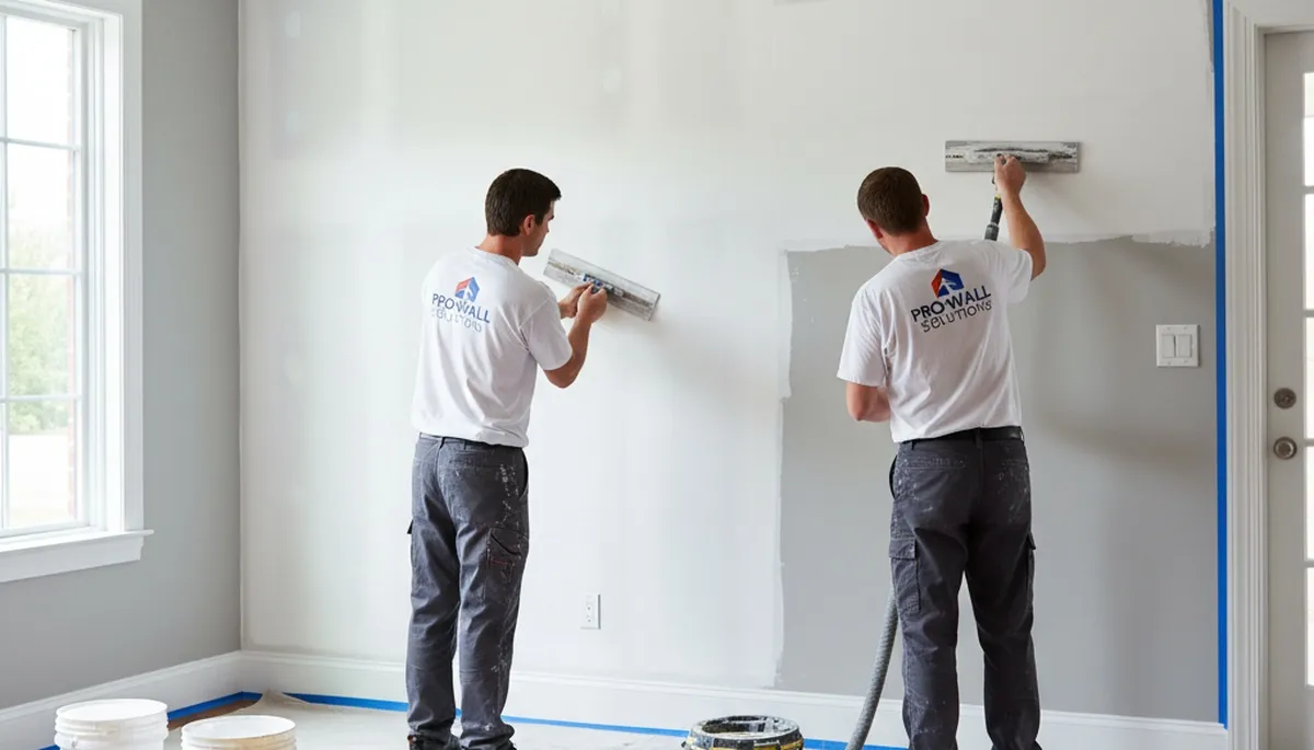 Drywall repair service in Aurora, CO by Aurora Paint Pros for cracks, holes, and water damage
