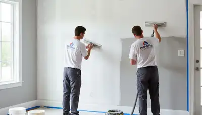 Drywall repair service in Aurora, CO by Aurora Paint Pros for cracks, holes, and water damage