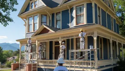 Painting contractor in Aurora, CO providing professional interior and exterior painting services
