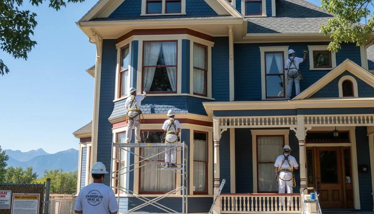 Aurora, CO painting contractor for residential and commercial interior and exterior painting services