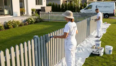 Fence painting service in Aurora, CO by Aurora Paint Pros for durable exterior protection