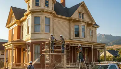 Aurora, CO painting contractors providing professional interior and exterior house painting services