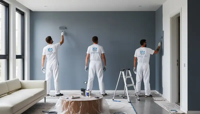 Interior house painting in Aurora, CO by Aurora Paint Pros with smooth, durable finish work