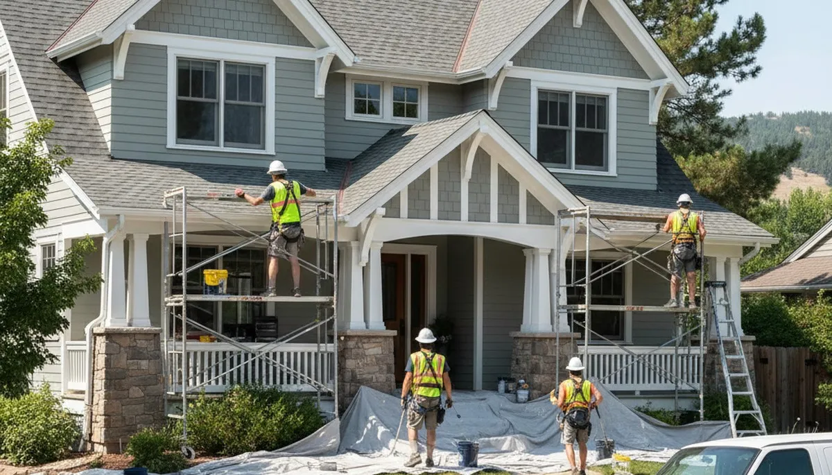 Aurora, CO painting contractor providing professional interior and exterior house painting services