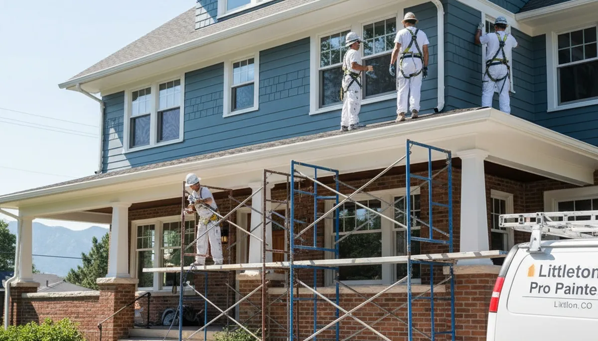 Aurora, CO painting contractors providing professional interior and exterior painting services