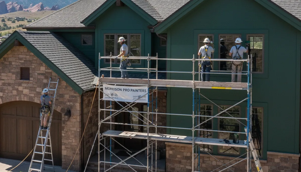 Aurora, CO painting contractors delivering professional interior and exterior house painting services