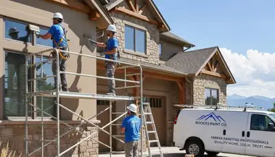 Aurora, CO painting contractor providing professional interior and exterior painting services