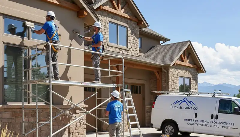 Aurora, CO painting contractor providing professional interior and exterior painting services