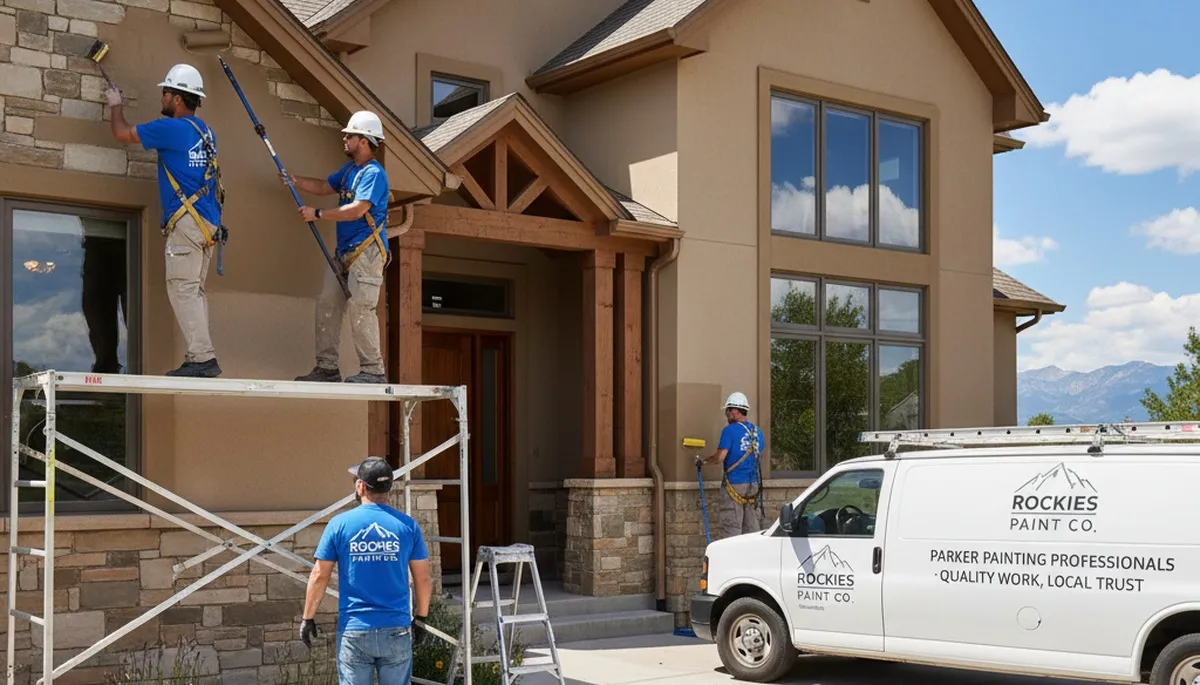 Aurora, CO painting contractors providing professional interior and exterior painting services
