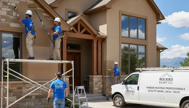 Aurora, CO painting contractors providing professional interior and exterior painting services