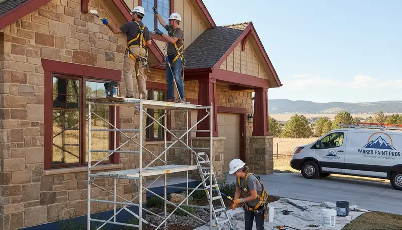 Aurora, CO painting contractor delivering professional interior and exterior painting services