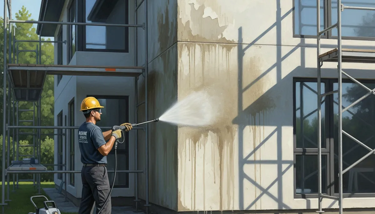 Pressure cleaning services in Aurora, CO for exterior surfaces by Aurora Paint Pros