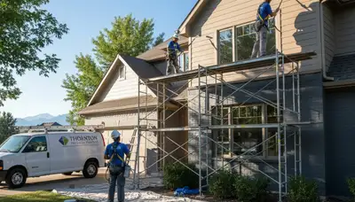 Aurora, CO painting contractor team providing professional interior and exterior painting services