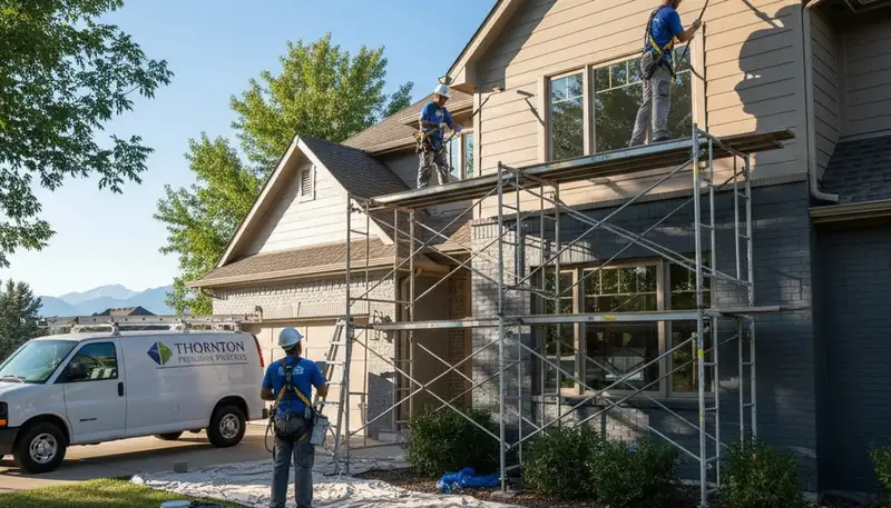Aurora, CO painting contractor team providing professional interior and exterior painting services