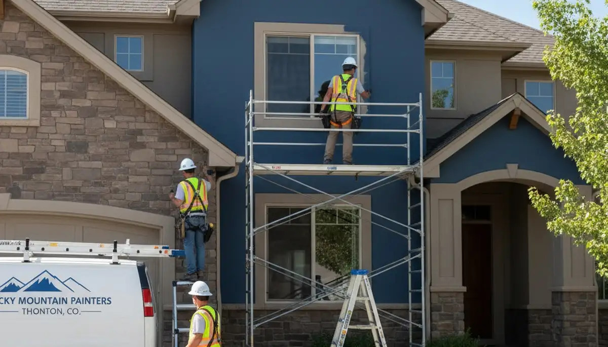 Aurora, CO painting contractor for residential and commercial interior and exterior painting services