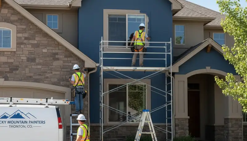 Aurora, CO painting contractor for residential and commercial interior and exterior painting services