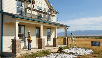 Aurora, CO painting contractors providing professional interior and exterior painting services