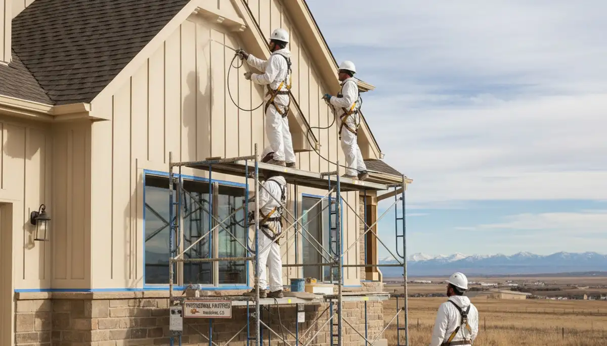 Aurora, CO painting contractors providing professional interior and exterior painting services