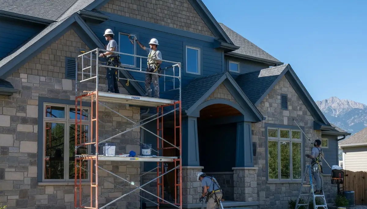 Aurora, CO painting contractor for residential and commercial interior and exterior painting services